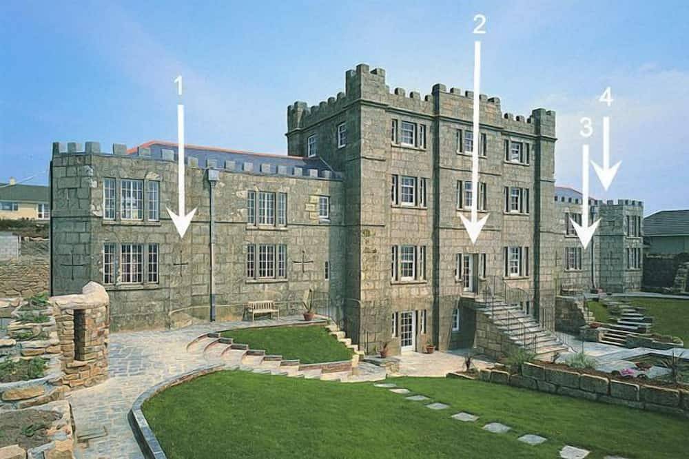 Castillo hermoso Apartamento con impresionantes Vistas al mar capacidad para 4 in Cornualles