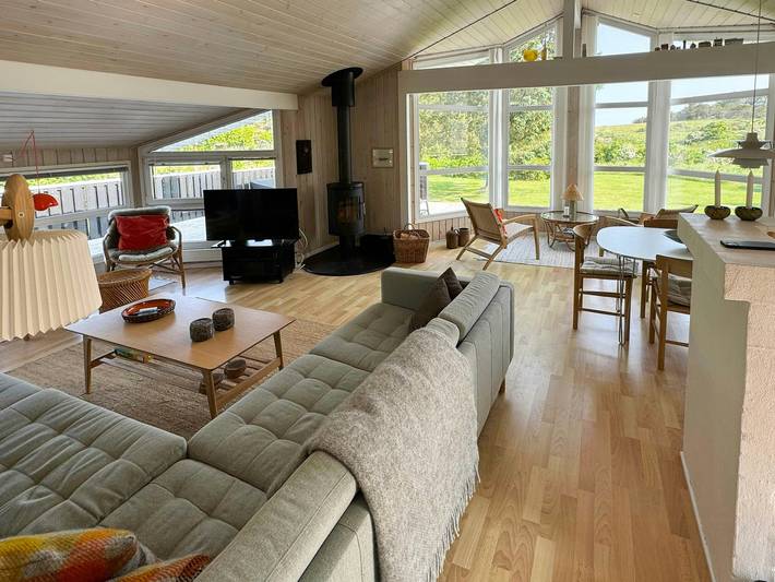 Hus för 6 Personer, med bastu och terass, barnvänlig i Nordjylland