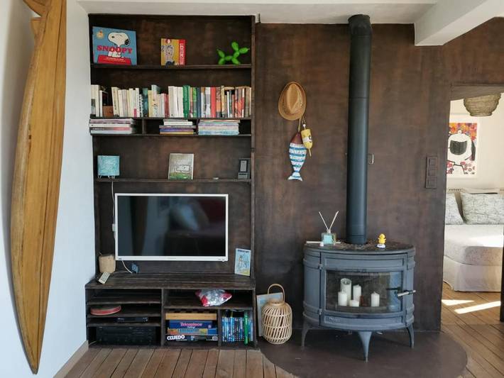 Location de vacances pour 4 personnes, avec vue ainsi que terrasse et jardin à Anneville-sur-Mer - 4