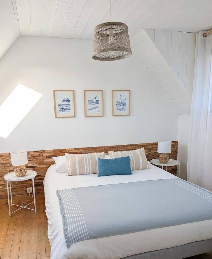 Location de vacances pour 6 personnes, avec vue et terrasse à Lampaul-Plouarzel