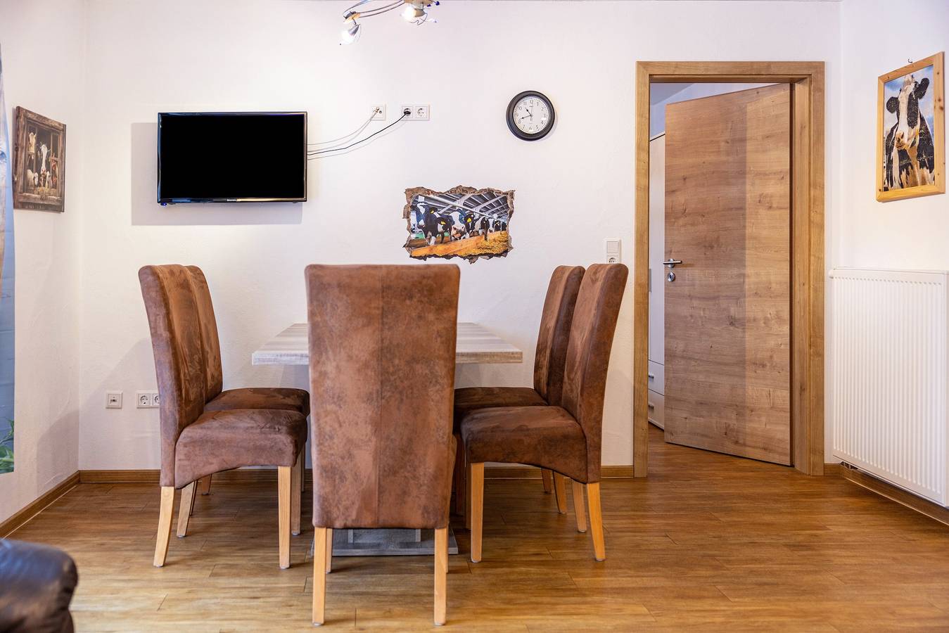 Appartement entier, Appartement de vacances Kuhstall, 65 m², 2 chambres, max. 6 personnes in Eslohe, Arrondissement du Haut-Sauerland