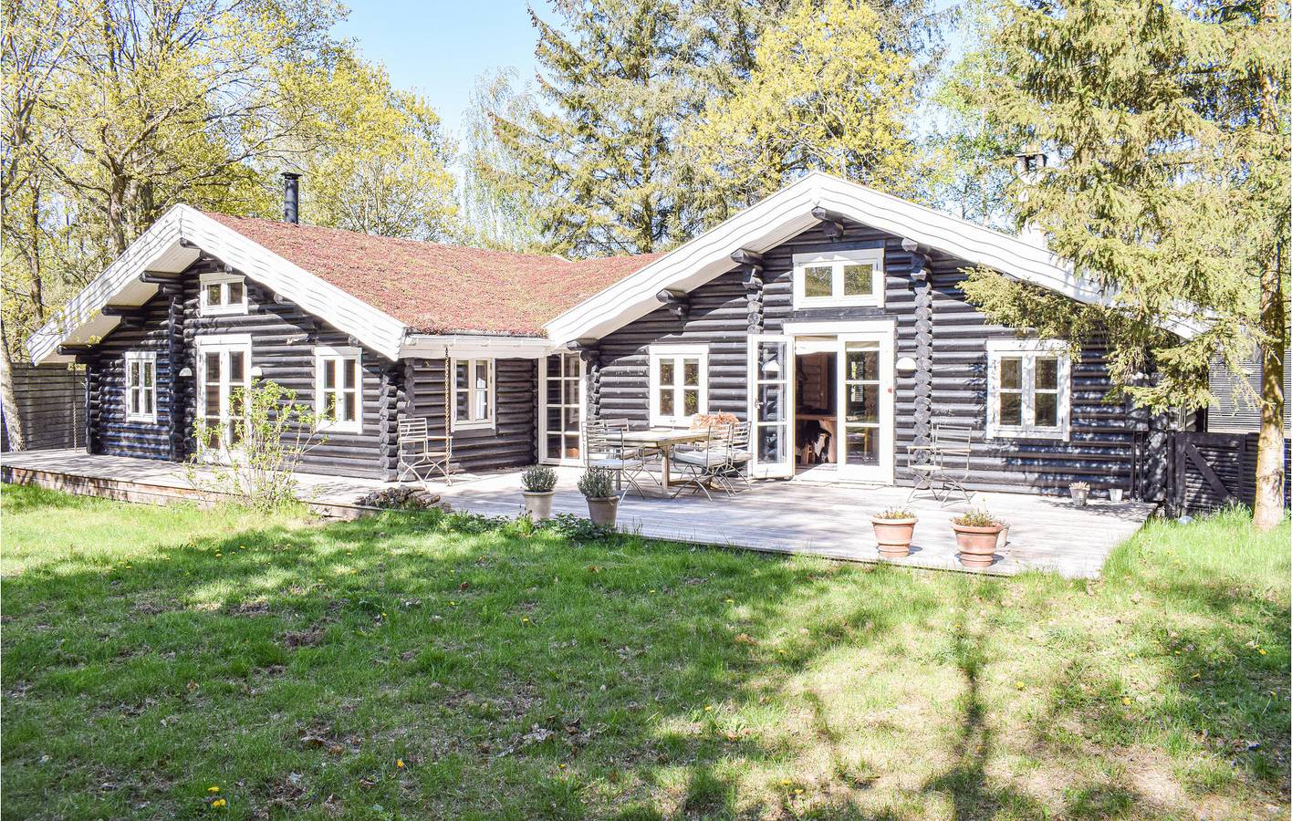 Ferienhaus für 6 Personen mit Terrasse in Dronningmølle, Kattegat Küste