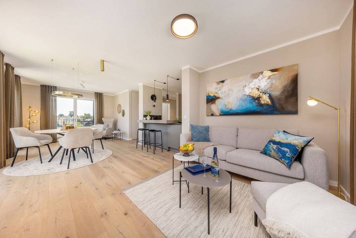 Ferienwohnung für 2 Personen, mit Balkon und Sauna in Zingst