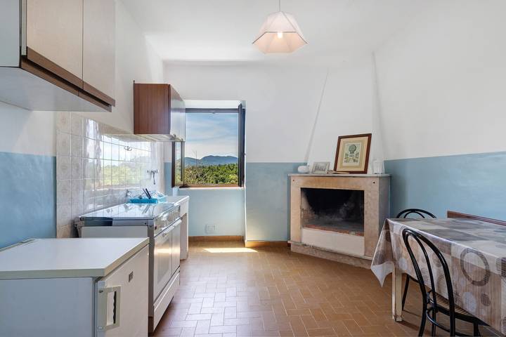 Landhaus 'Le Vallocchie' mit Bergblick und privatem Garten in Concerviano, Terminillo