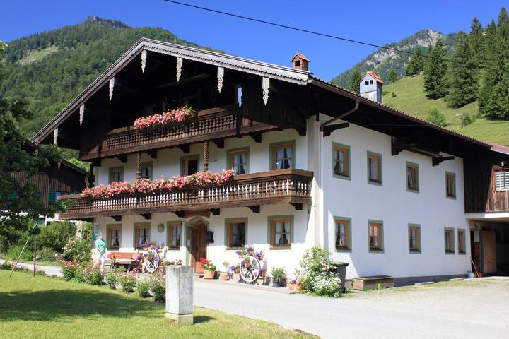 Bauernhof für 2 Personen, mit Balkon und Garten