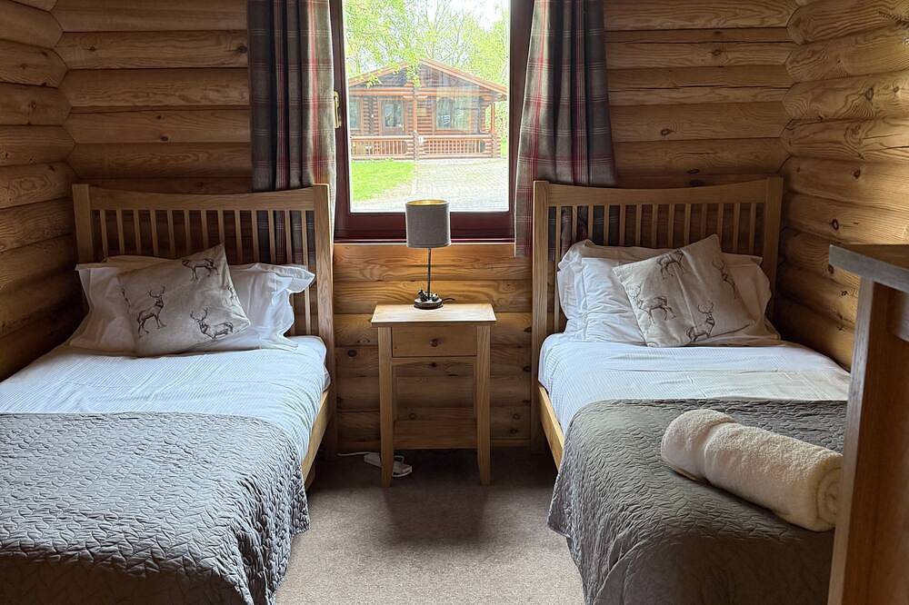 Bamburgh Log Cabin Felmoor Park in Northumberland