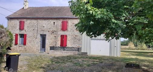 Gîte pour 7 personnes, avec vue ainsi que jardin et vue sur le lac à Bonnat