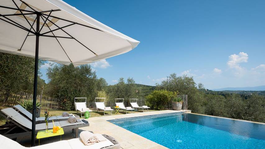 Villa für 16 Personen mit Pool in Rignano sull'Arno, Valdarno
