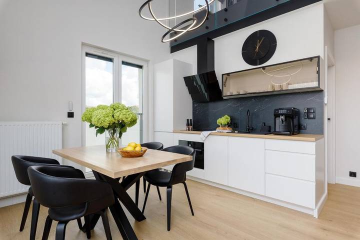 Ferienwohnung für 4 Personen, mit Balkon und Terrasse sowie Ausblick in Allenstein - 3