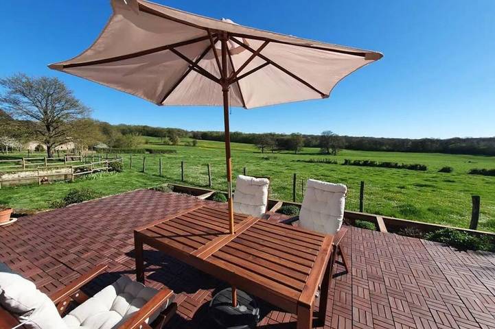 Maison de vacances pour 4 personnes, avec jardin