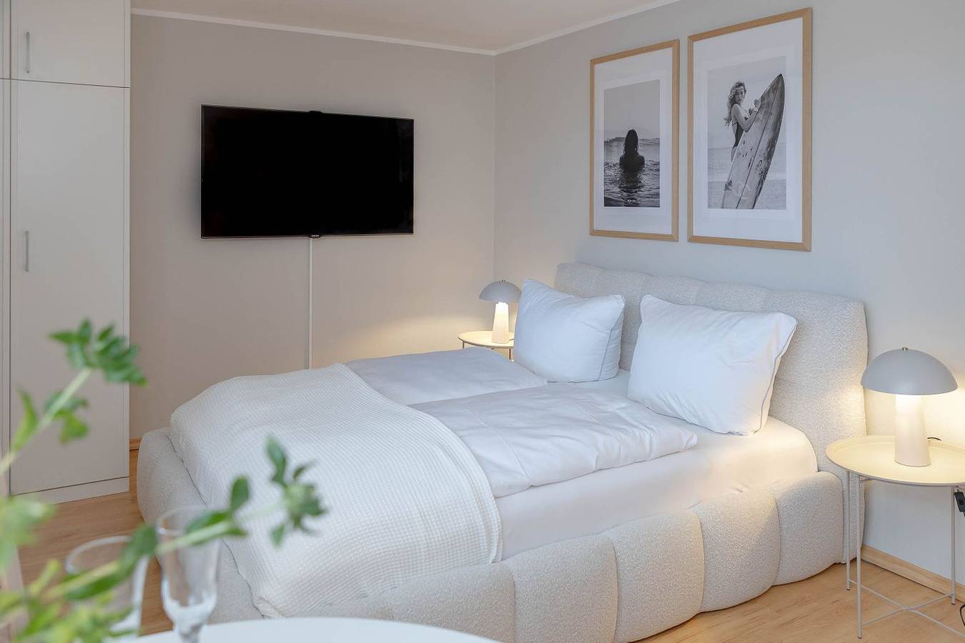 Ganze Wohnung, Dünengöre: Eben renoviertes modernes 1-Zimmerwohnung direkt am Strand in Westerland, Sylt (Gemeinde)