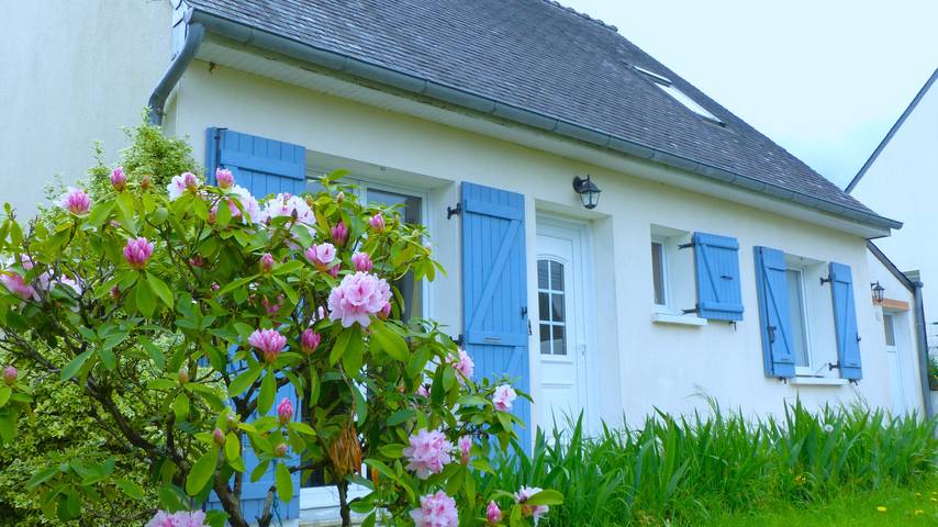 Location de vacances pour 5 personnes, avec terrasse et jardin à Plougoumelen - 3