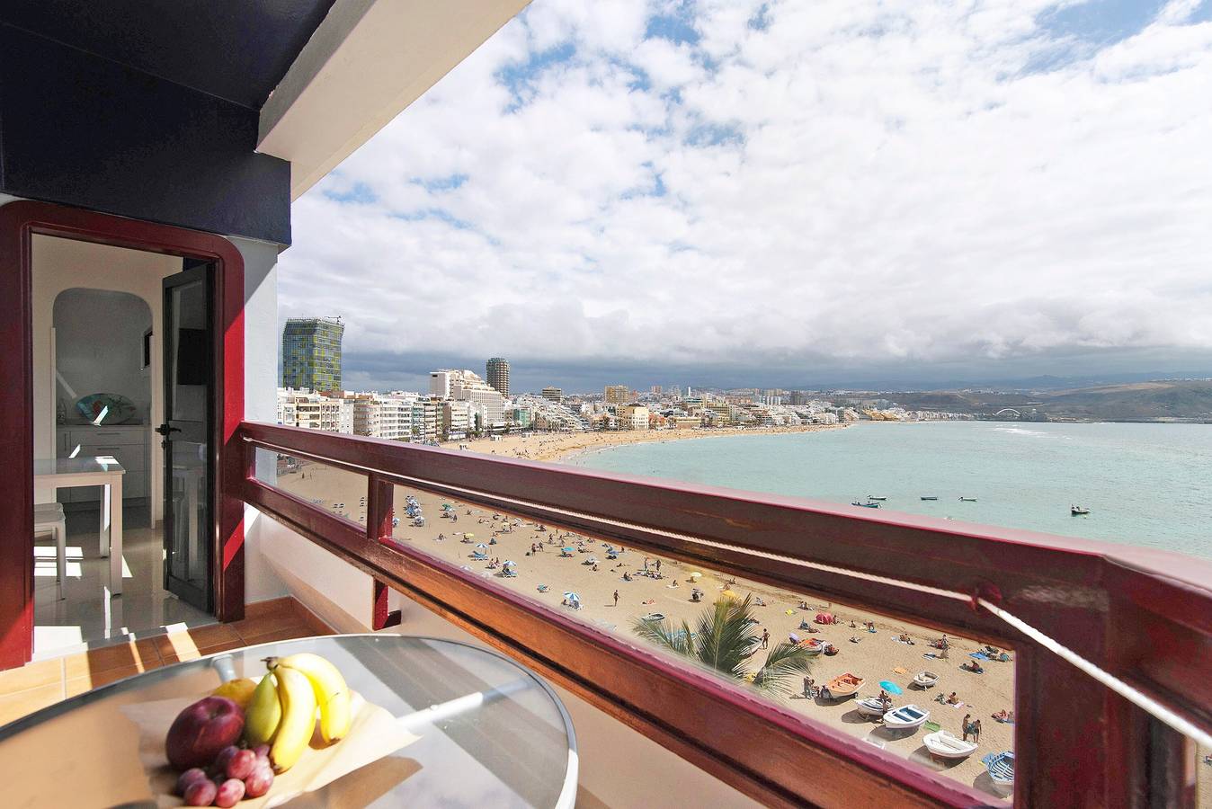 Geheel appartement, Vakantiehuis "Studio con vistas al mar 41" met Uitzicht op Zee, Wi-Fi & Terras in La Isleta, Las Palmas de Gran Canaria