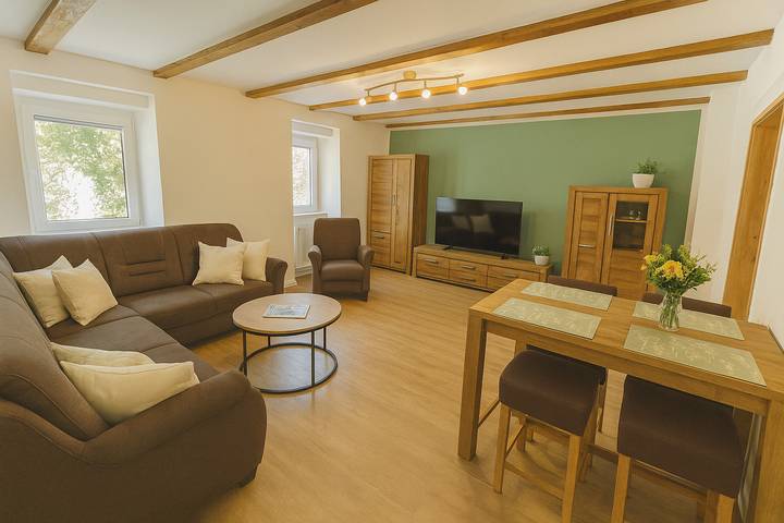 Ferienwohnung für 4 Personen, mit Garten, kinderfreundlich - 1