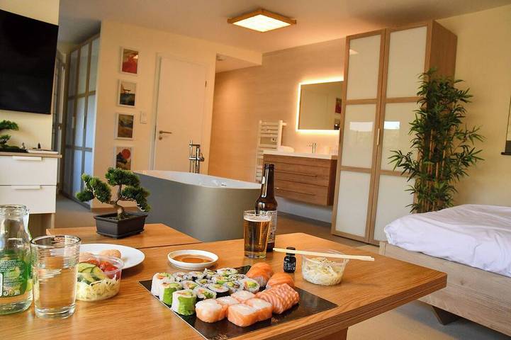 Appartement entier, Zen – Proche Basel | Ambiance Japonaise & Calme in Saint-Louis, Région de Mulhouse