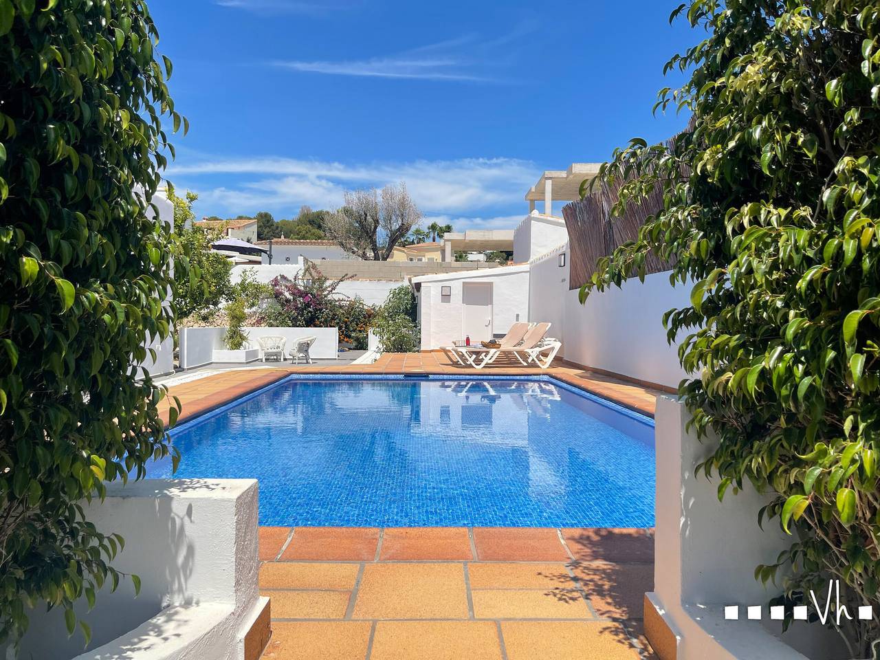 Villa Moraira: Privater Pool, Parkplatz & Klimaanlage, 12 Pers in Moravit, Teulada (Spanien)