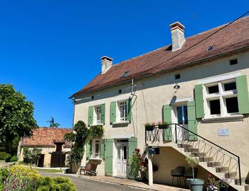 Chambre d’hôte pour 2 personnes, avec vue et jardin à Saint-Sulpice-d'Excideuil