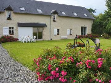Chambre d’hôte pour 2 personnes, avec jardin à Saint-Vigor-le-Grand