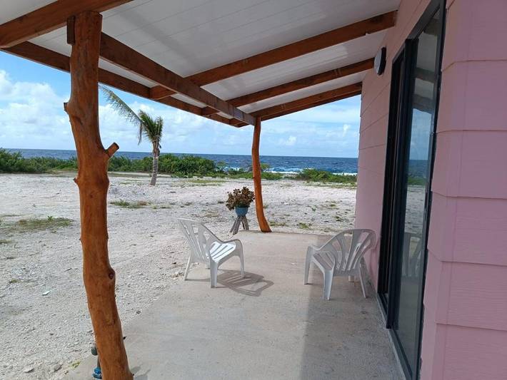 Chambre d’hôte pour 3 personnes, avec terrasse et vue dans Fakarava