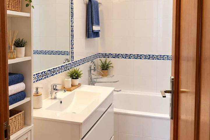 Ganze Wohnung, Reizende Maisonette-Wohnung mit Terrasse und Blick auf den Pool, 200 m vom Strand entfernt in Praia da Rocha, Portimão