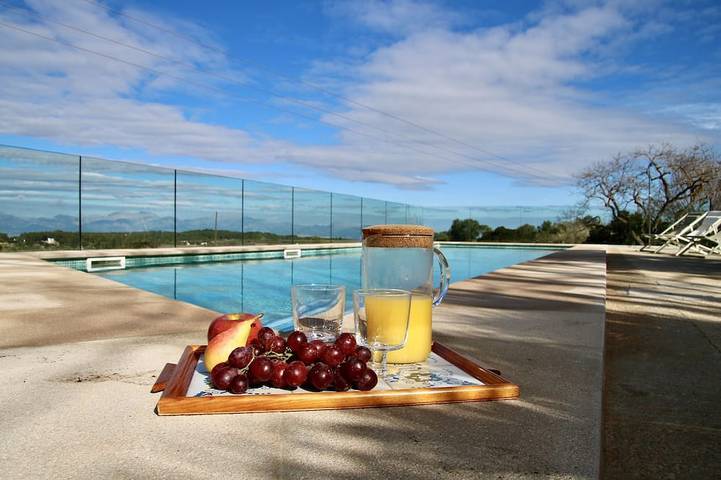 Holiday home for 12 people, with pool and garden as well as balcony - 1