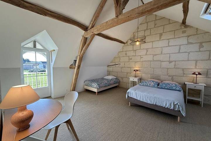 Gîte pour 9 personnes, avec jardin à La Chapelle-sur-Loire - 4