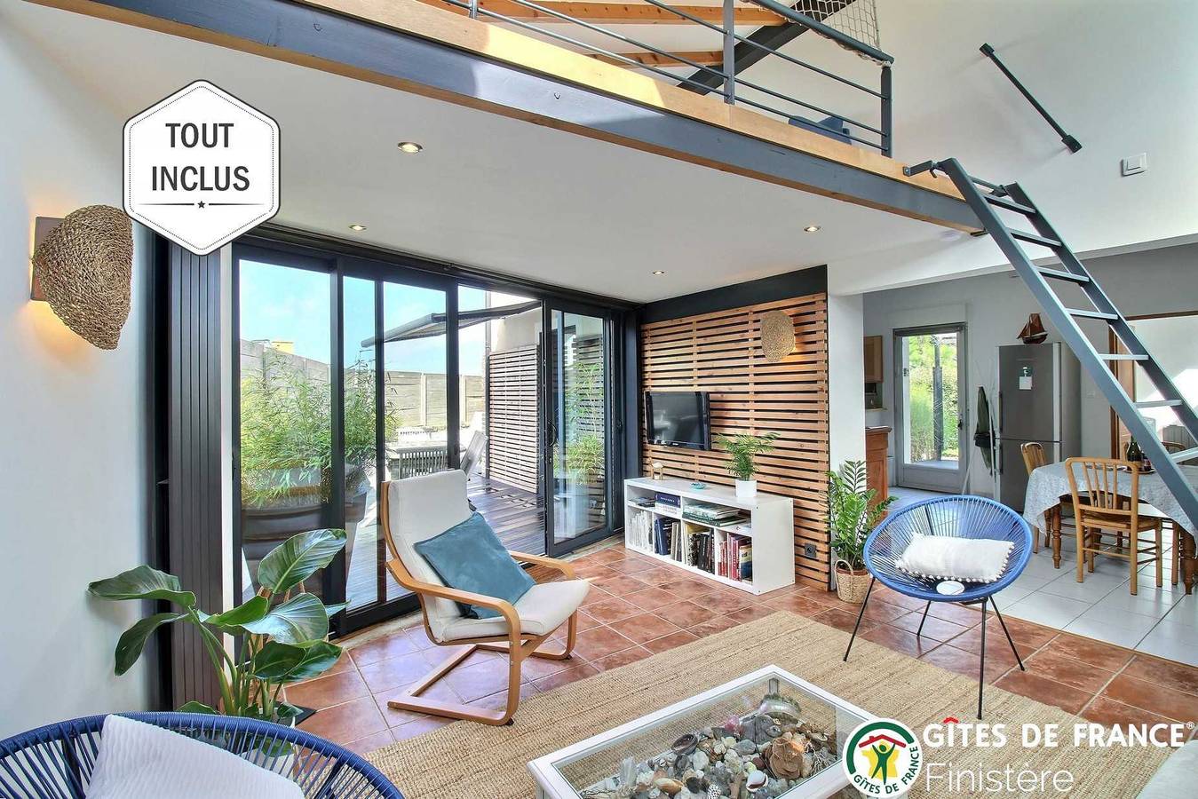 L'Abri de la plage in Lampaul-Plouarzel, Brest region