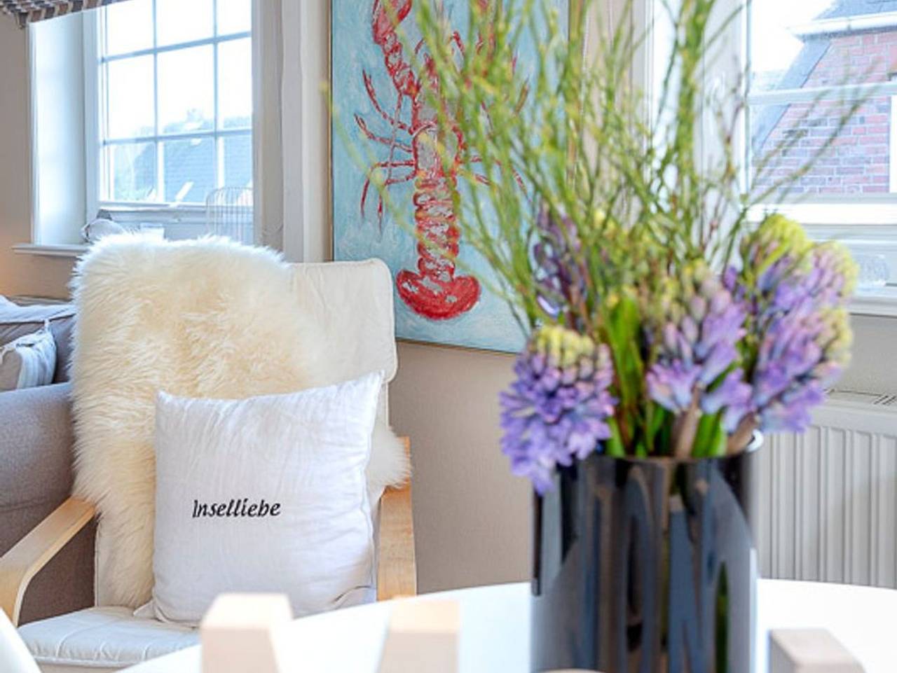 Ganze Ferienwohnung, Haus Senwai - Surfside 2 - Top moderne 3 Zimmerwohnung Surfside 1 in ruhiger, zentraler Lage in Westerland. in Westerland, Sylt (Gemeinde)