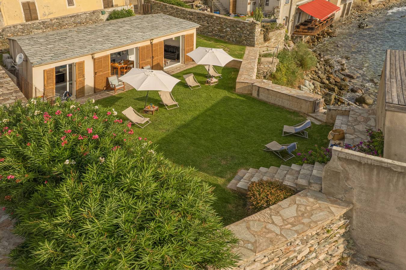 L'Ortu - maison charmante vue mer - Erbalunga in Erbalunga, Brando