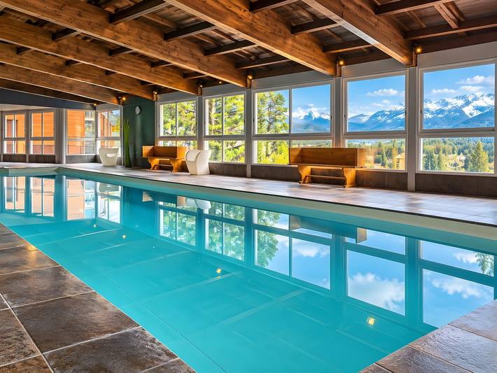 Location de vacances pour 4 personnes, avec Balcon ainsi que Jacuzzi et Sauna à Jausiers