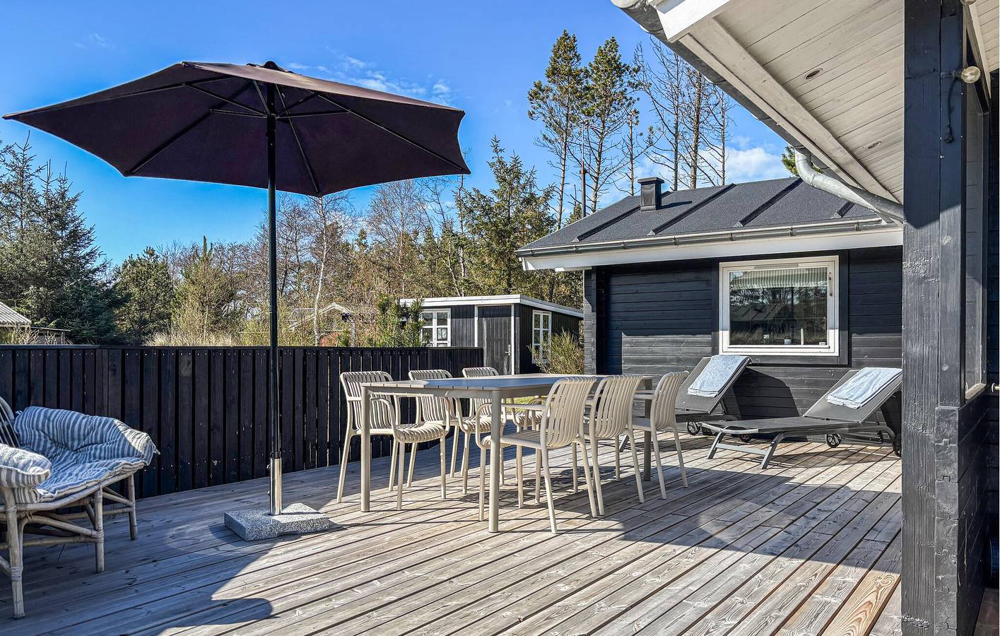 Feriehus for 6 personer med terrasse in Lodskovvad, Ålbæk