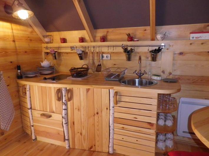 Gîtes de France® - Cabane de la Caroline in Saint-François-en-Terre-de-Caux, Région du Havre