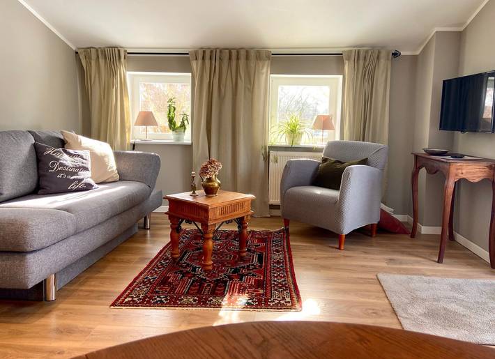 Ferienwohnung für 3 Personen, mit Garten in Fleckeby