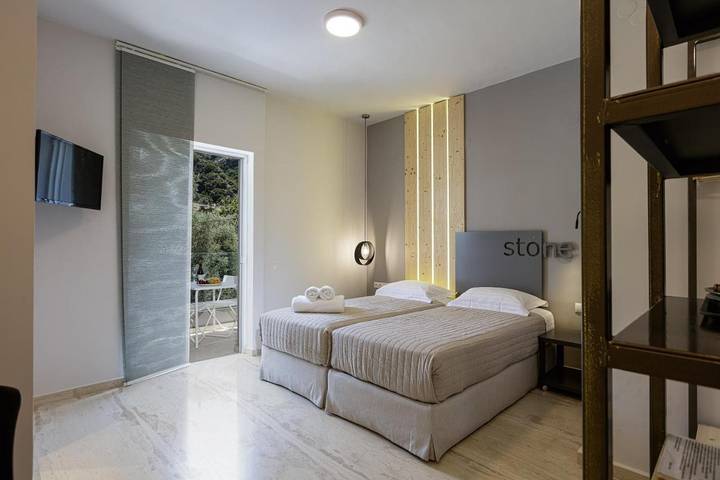 Ferienwohnung für 2 Personen, mit Balkon und Ausblick