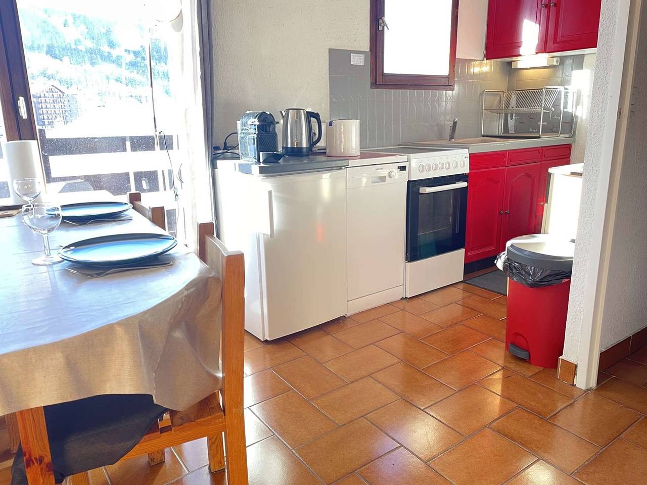 Apartamento entero, Apartamento en el corazón de Risoul: 3 piezas, 6 personas, pie de pistas in Station de Risoul, Risoul