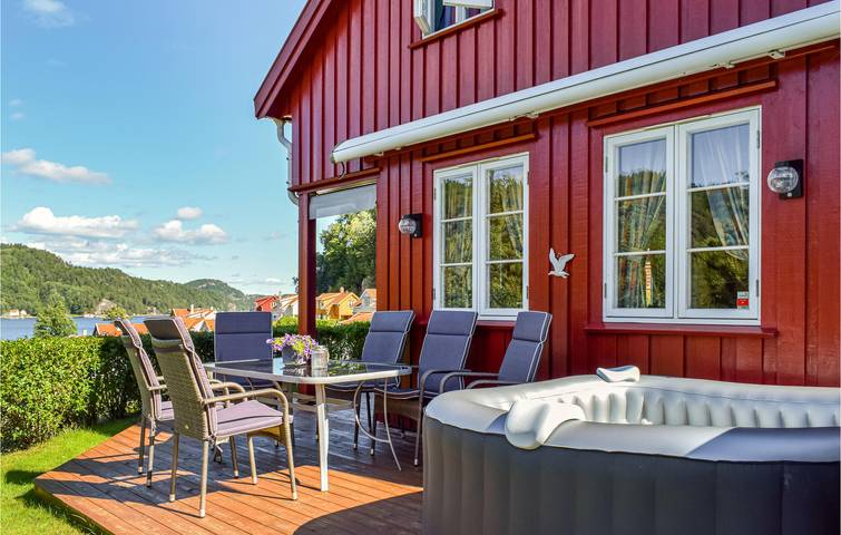 Ferienhaus für 8 Personen, mit Garten und Whirlpool sowie Sauna und Terrasse, mit Haustier in Risør - 3