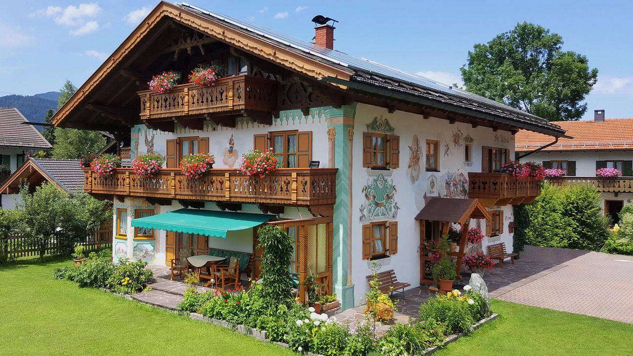 Apartamento vacacional entero, Ferienwohnung für 3 Personen (50 m²) in Krün in Krün, Alpes Bávaros