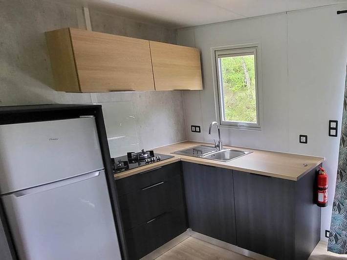 Camping des Bastides - Mobilheim 4 personen - Louisiana Ocean in Salles (Lot-et-Garonne), Villeneuve-sur-Lot und Umgebung
