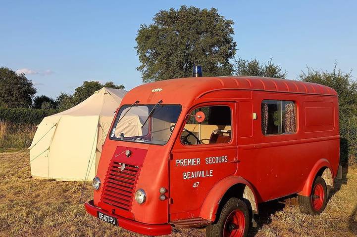 Camping pour 5 personnes, avec piscine dans Allier