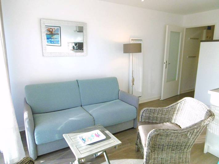 Appartement entier, Studio cabine 2 à 4 personnes  Vue sur l'océan in Sarzeau, Côte des Mégalithes