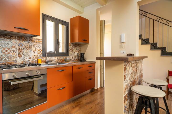 Casa de vacaciones 'Casa Yasmina' con terraza privada, Wi-Fi y aire acondicionado in Aci Castello (Borgo), Aci Castello