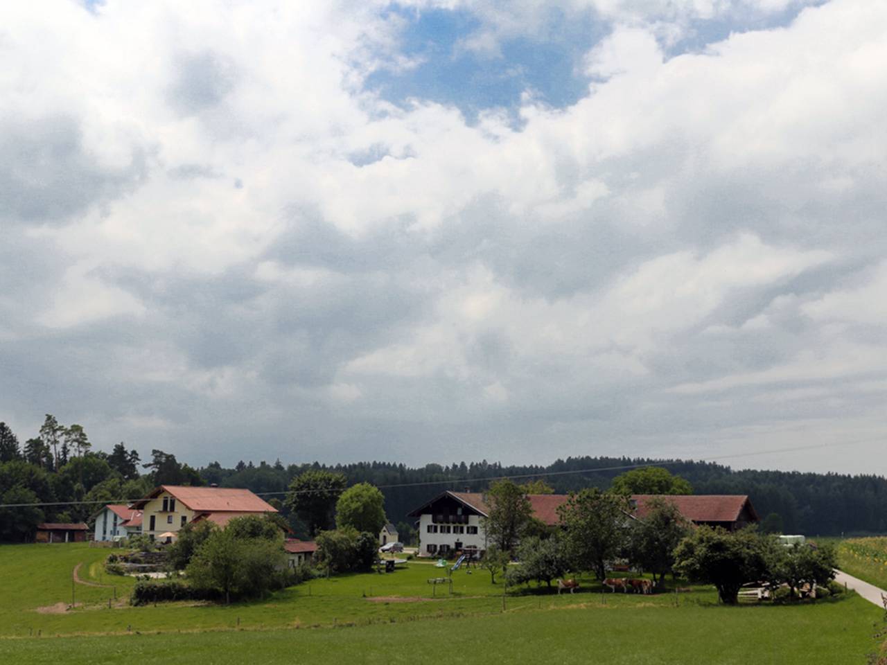 Joklmohof Urlaub auf dem Bauernhof - Ferienwohnung Liesl bis 5 Personen, Terrasse, 75 qm und Galerie 30 qm in Waging am See, Rupertiwinkel