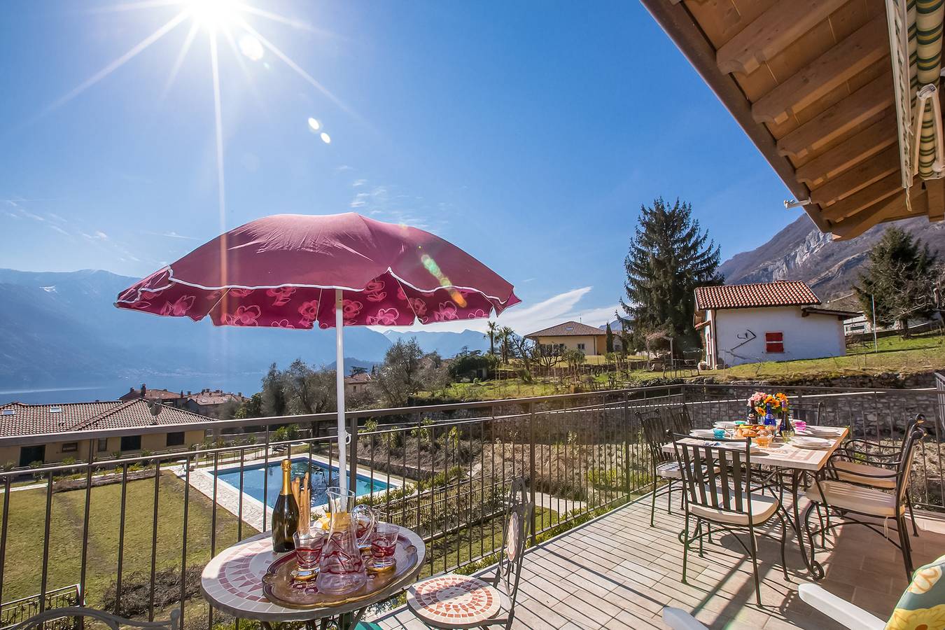 Appartement entier, Appartement de vacances pour 4 personnes avec piscine in Tremezzo, Région de Tremezzina