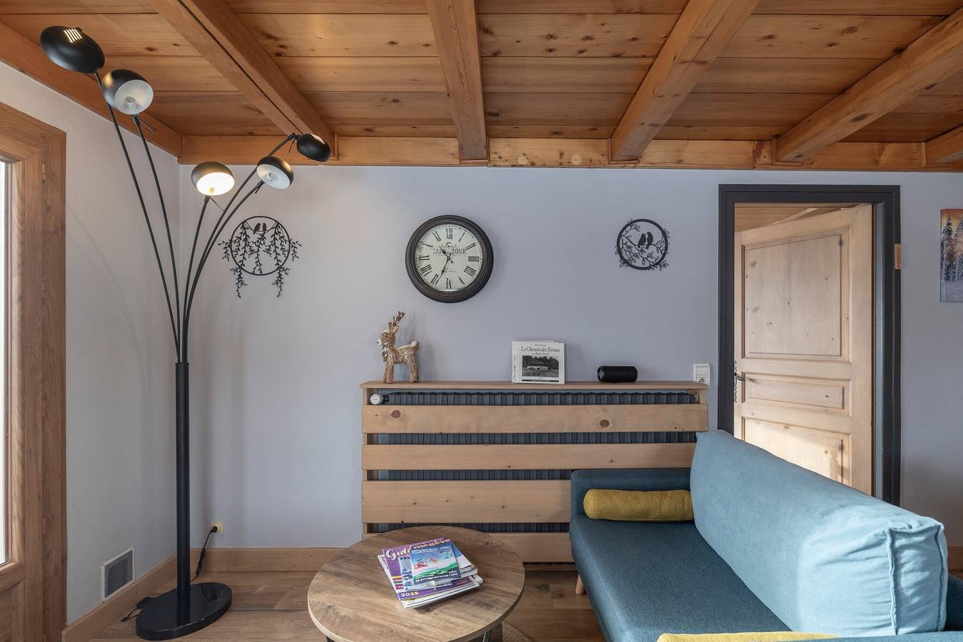 Apartamento entero, Apartamento «Le Gîte De L'Auguille» con vistas a la montaña, terraza privada y Wi-Fi in Megève, Pays du Mont-Blanc