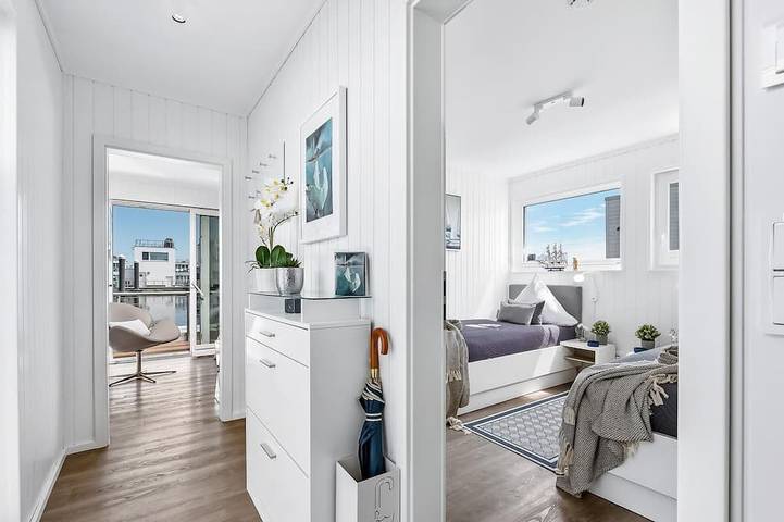 Hausboot für 4 Personen, mit Balkon und Sauna in Schlei - 2