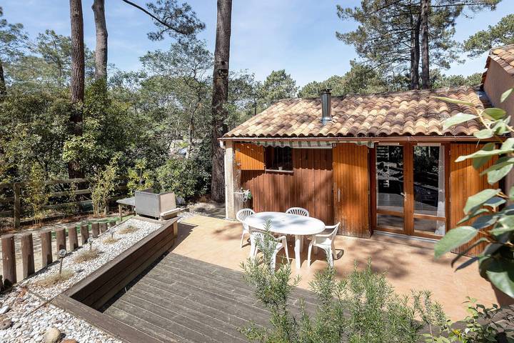 Maison de vacances pour 4 personnes, avec Balcon et Jardin