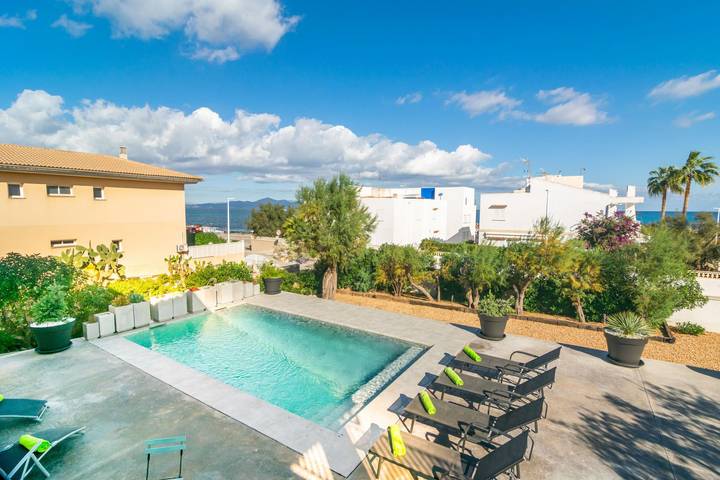 Villa pour 10 personnes, avec terrasse à Son Serra de Marina - 3