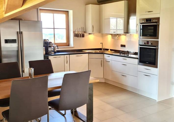 Ganze Ferienwohnung, Ferienwohnung bei uns dahoam - Ferienwohnung bis 4 Personen, Balkon, 80 qm in Wonneberg, Rupertiwinkel