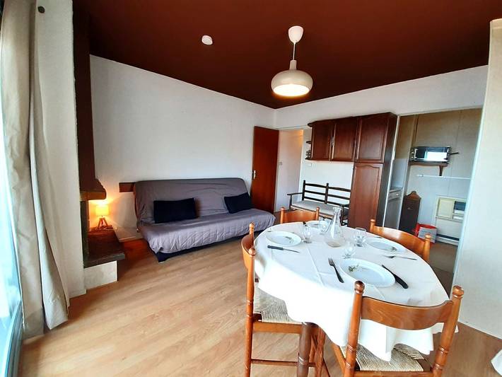 Studio entier, Studio cosy 4 pers avec kitchenette équipée, St-Lary-Soulan in Saint-Lary-Soulan, Parc national des Pyrénées