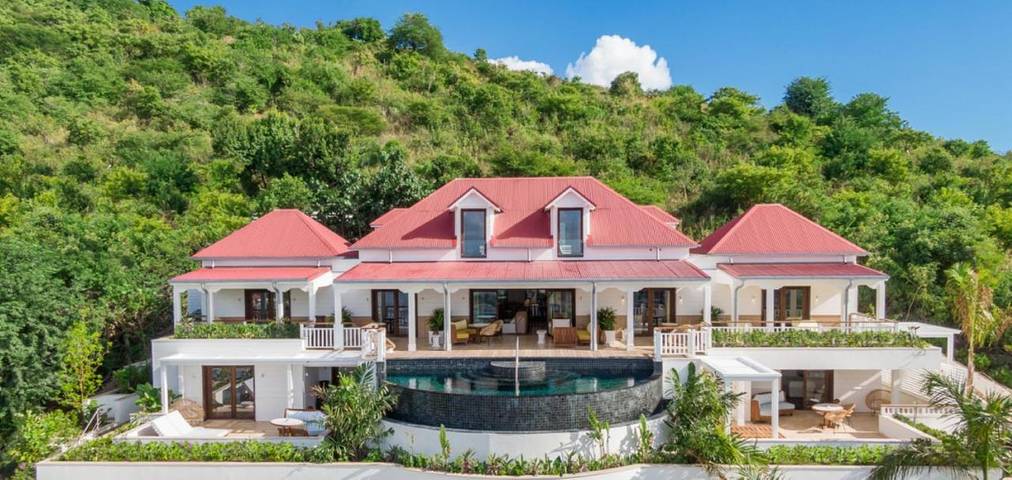 Hôtel pour 2 personnes, avec vue et jardin dans Saint-Barthélemy - 4